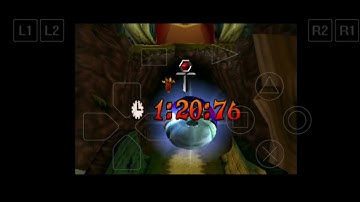 Crash Bandicoot 3: Warped Epsxe Time Trial (Speedrun)🌟🌟🌟🌟🌟#playstationclassic #ps1 #retrogaming🎮🎮🎮🎮🎮
