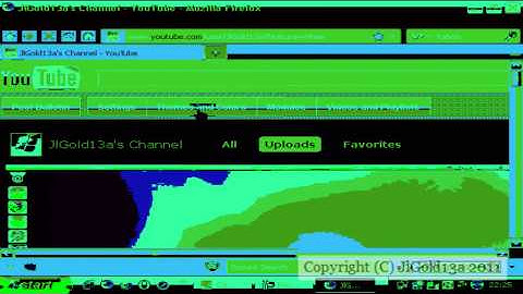 Windows XP screen recording test(640x480 256 colors)