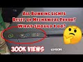 Epson L3110 series blinking green light and All red light How to fix