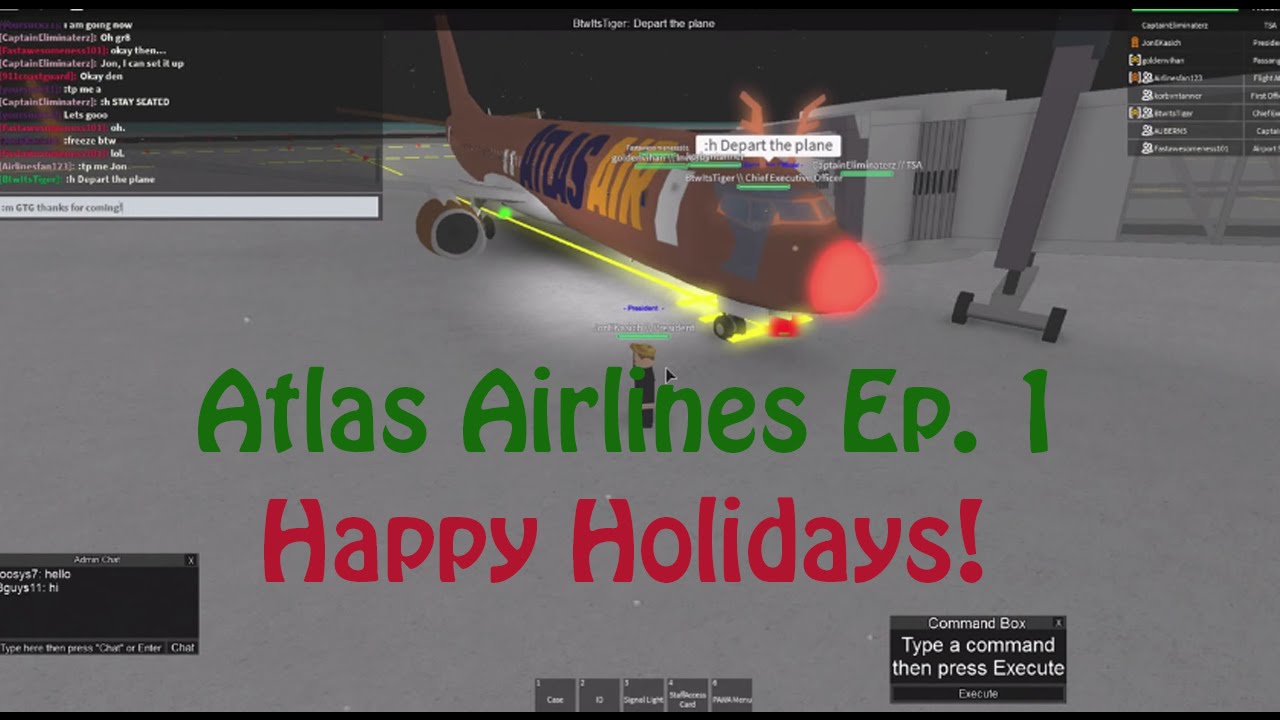 Roblox Atlas Airlines Ep 01 Christmas Special Youtube - atlas roblox