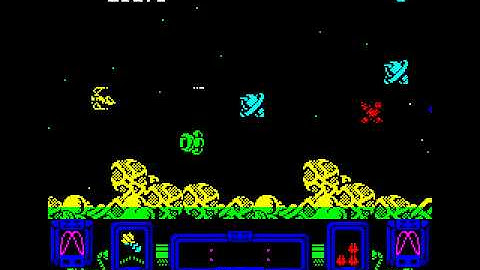Zynaps ZX Spectrum © 1987 Hewson