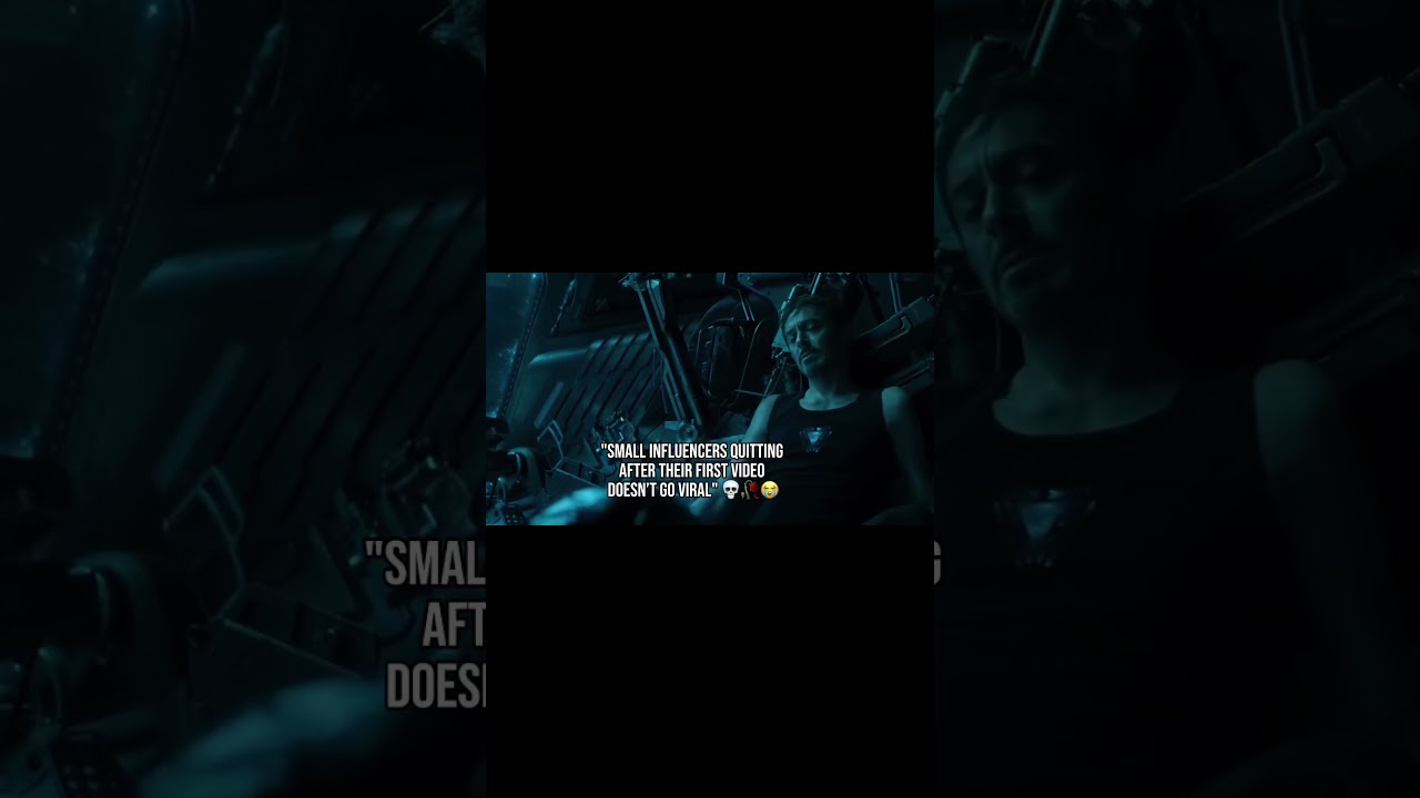 "Small influencers quitting after their first video doesn’t go viral" 💀🥀😭