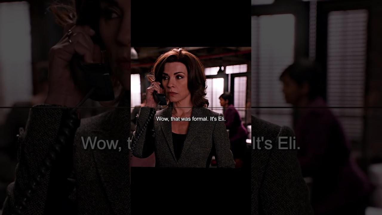 TV show “The good wife” wiretap revealed. S 4 E 5. 