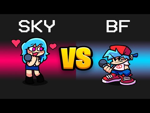 SKY vs. BOYFRIEND Imposter Role in Among Us