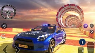 Police Car Stunt Game | Crazy Police Car Driving  |Mega Stunts  screenshot 2