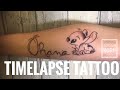 TIMELAPSE TATTOO | STITCH | BLACK&GREY | JÜRGEN KORN