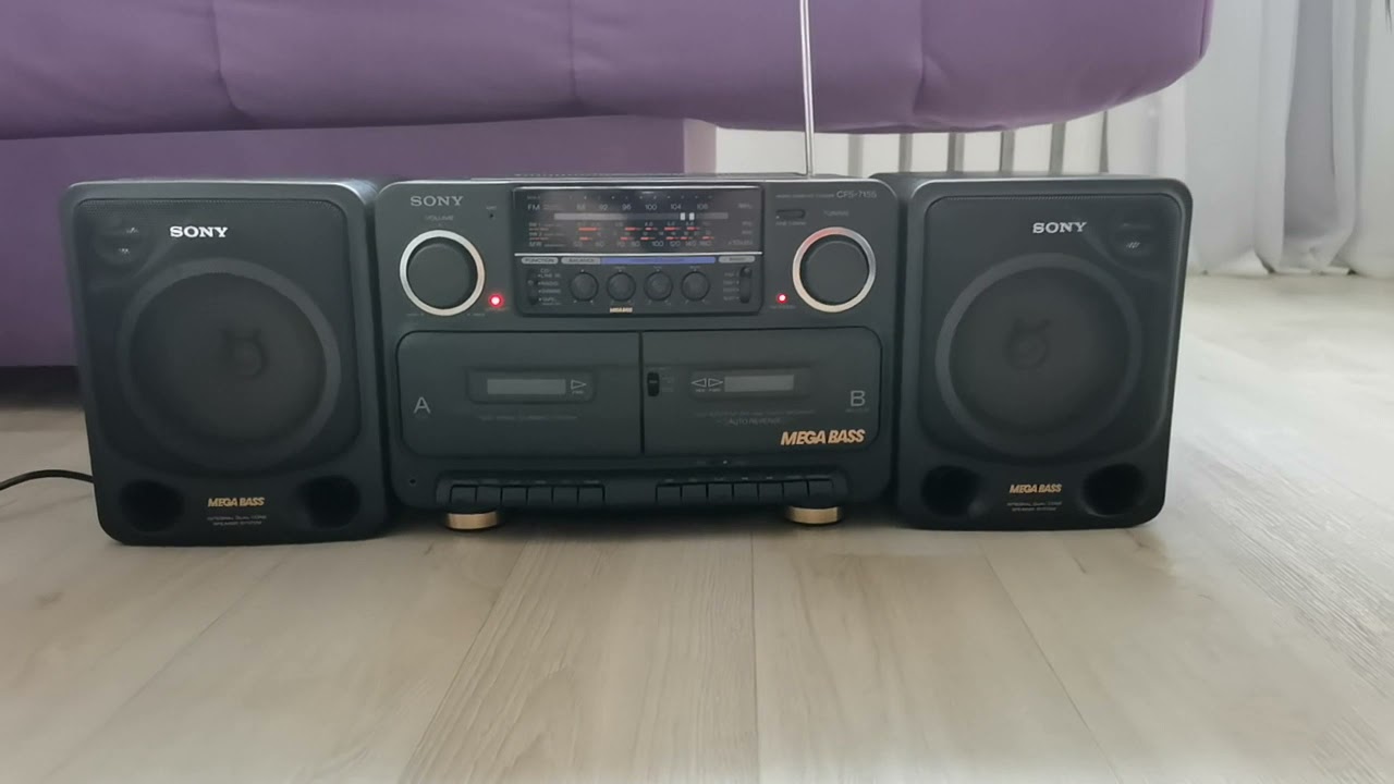 Sony cfs 715S - YouTube