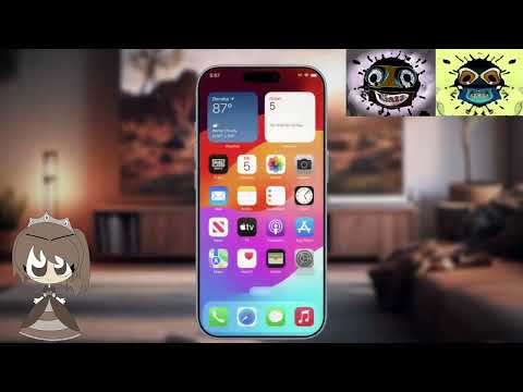 iPhone 17 overheating killscreen with mount hua and 2 klasky csupo effects