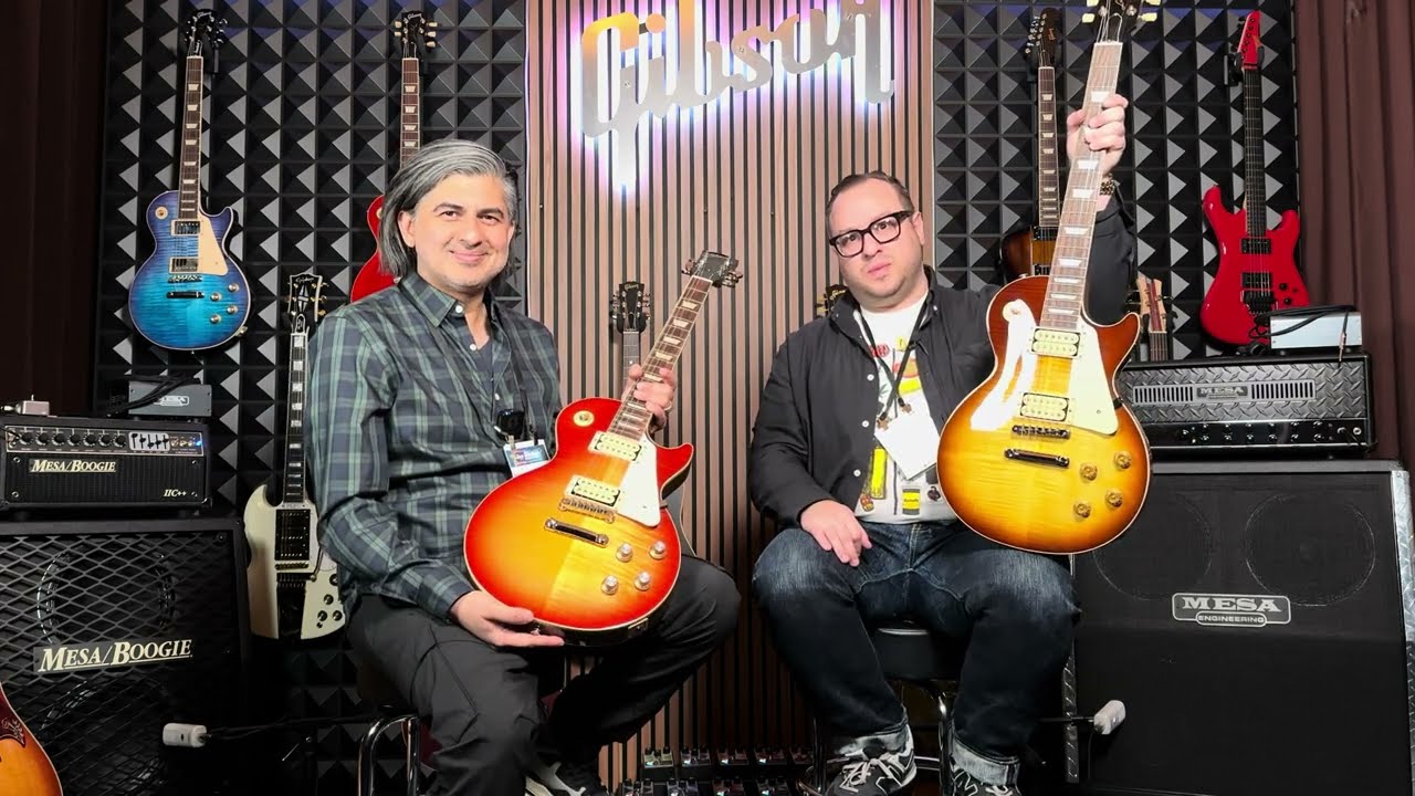 Gibson Double Trouble '50s and '60s Les Pauls Announced at NAMM 2025!