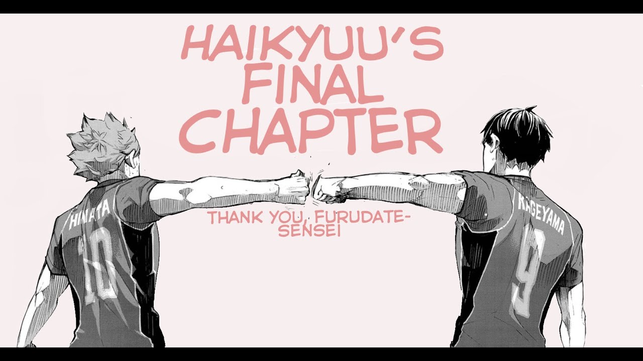 REACTING TO THE FINAL CHAPTER OF HAIKYUU