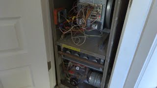 OLD GAS FURNACE NOT HEATING HOUSE A FEW ISSUES FOUND AND FIXED