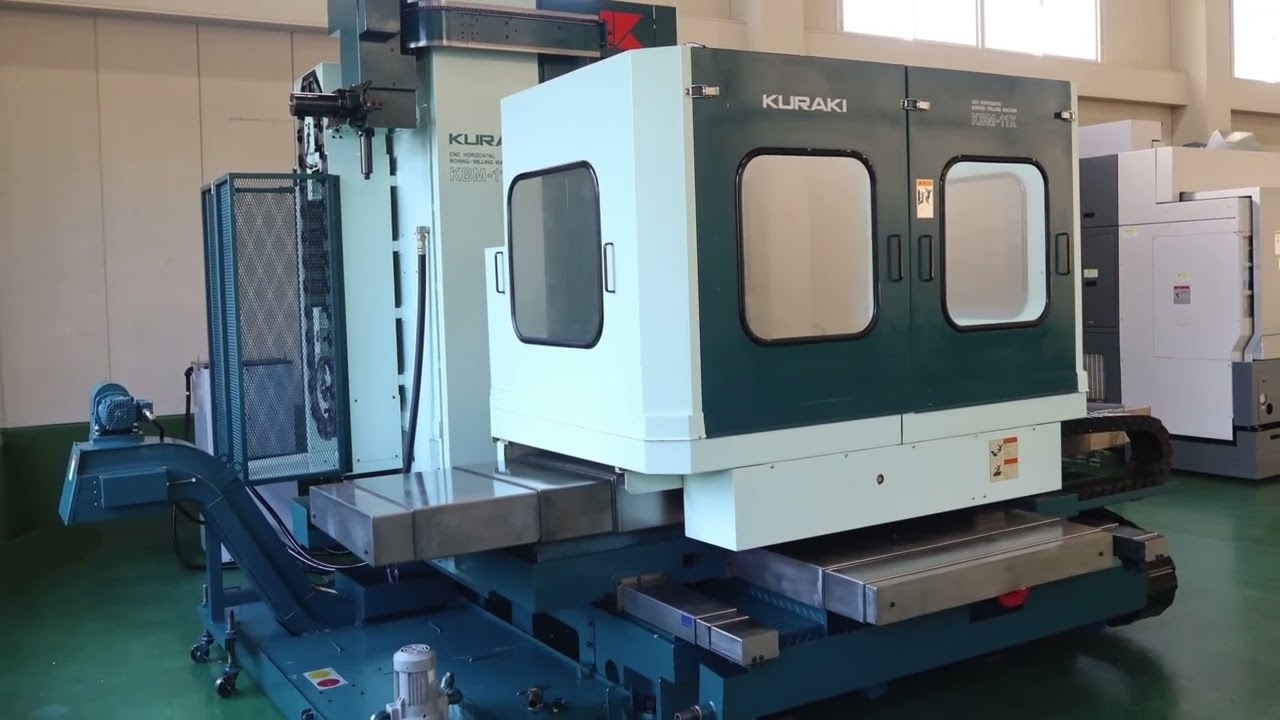 Kuraki CNC Horizontal Boring Machine, KBM-11XHL (2006) For Sale