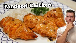 Tandoori Style Chicken -- Fast and Easy Oven Baked Chicken