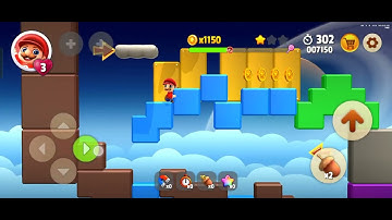 Super Run World : level 26 continues