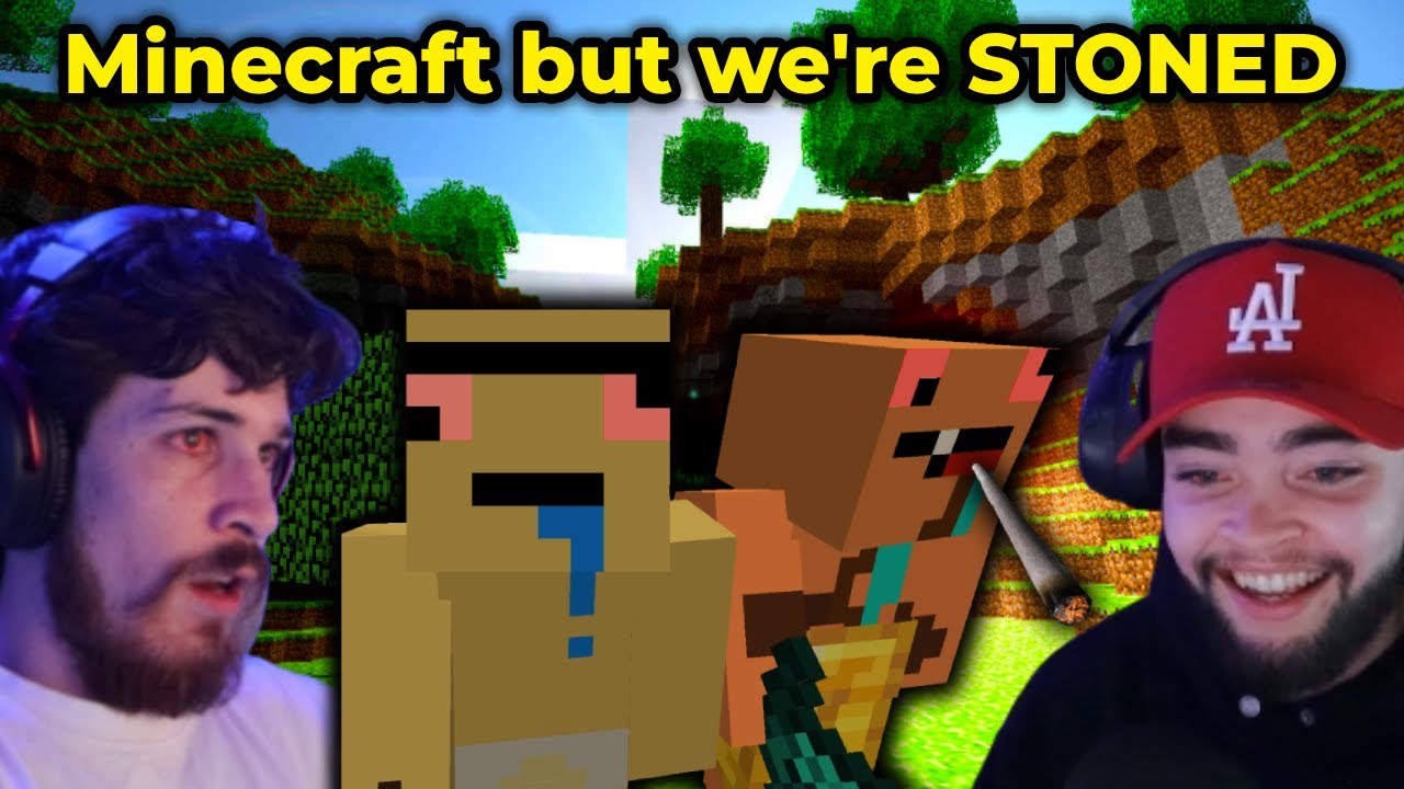Minecraft but WE SMOKED TOO MUCH W**D