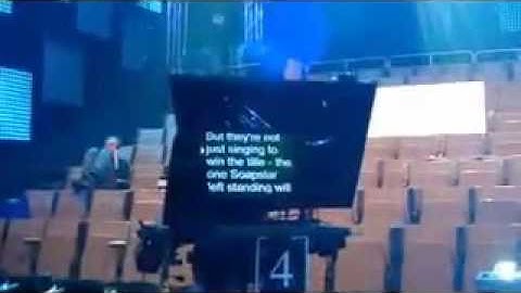 Auto Cue System  Prompting Plus  Broadcast Demo