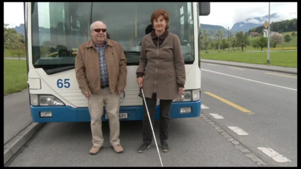 Update New Umgang mit Sehbehinderten | Präventionsfilm | Verkehrsbetriebe Luzern AG