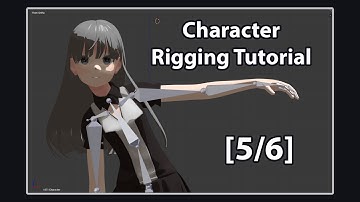 [5/6] Complete Character Rigging Guide (w/ Hair Physics) - Blender Tutorial
