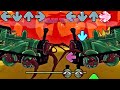FNF Thomas And Friends ALL PHASES Vs Thomas Railway Funkin Sings Chasing