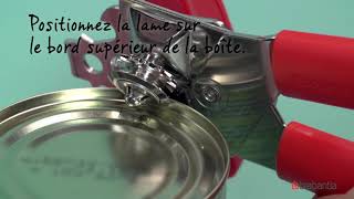 Présentation et utilisation de l'ouvre-boîte Kitchentools 