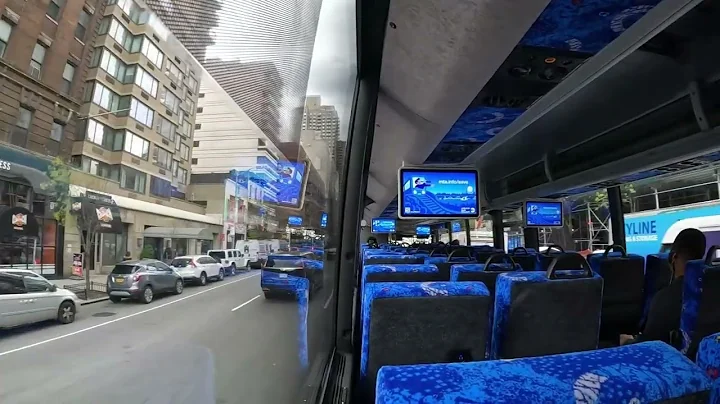 On Board Ride: MTA NYC Bus 2022 Prevost X3-45 #141...