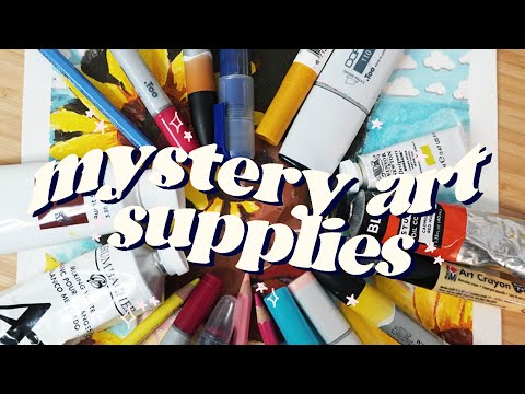 Lots of random art supplies. I love sketching art supplies. : r