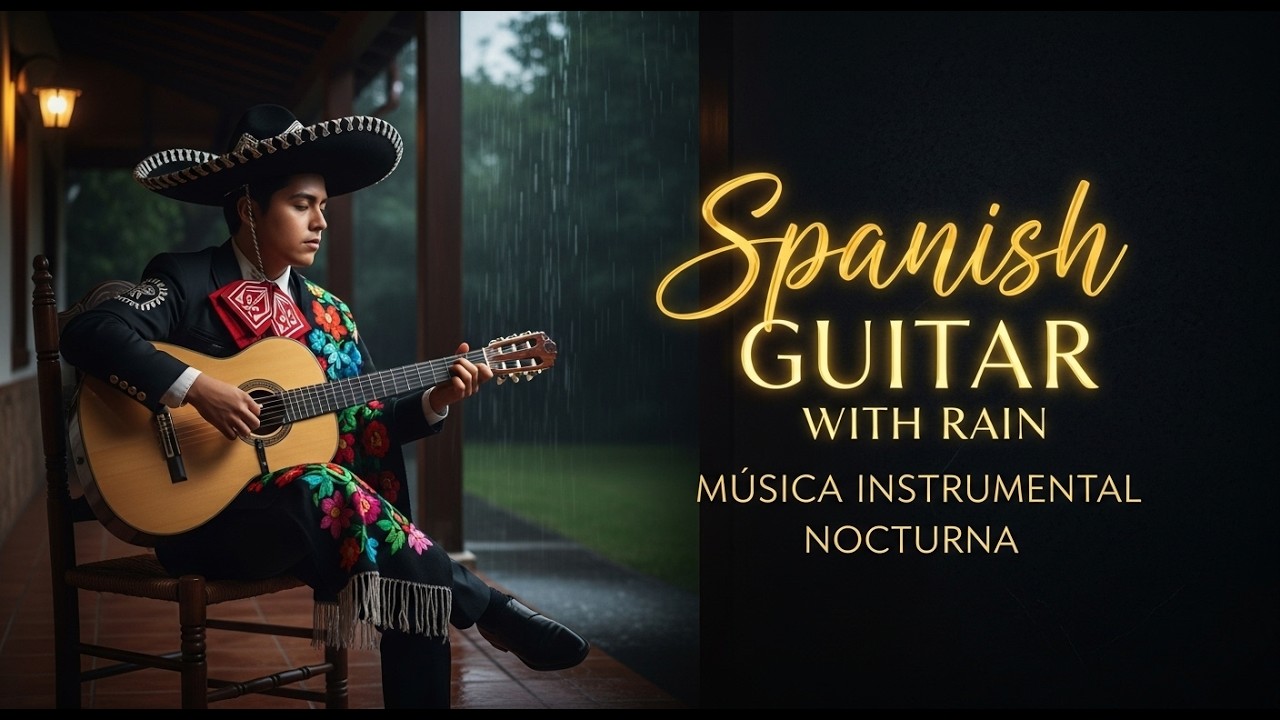 Música Sanadora de Guitarra Española 🌌 Para Liberar Estrés y Ansiedad