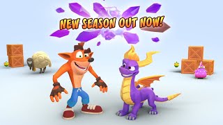 Season 3 Trailer - Crash Bandicoot On The Run Feat Spyro