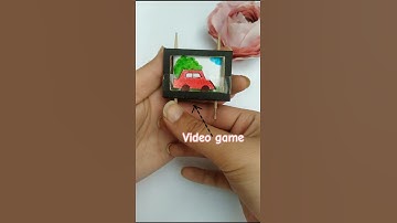 DIY Paper video game😱 Matchbox craft /Subscribe if you like #shorts #diy #game #yt #viral