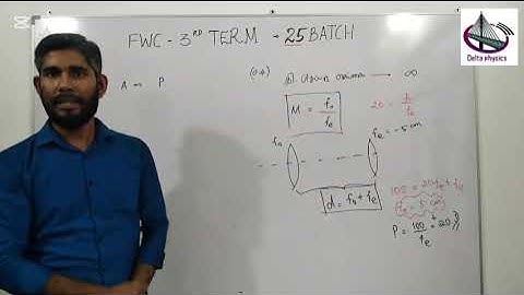 FWC PHYSICS _3RD TERM PAPER MCQs