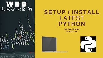 How to install latest Python3 version in M1 chip macos | Python Tutorial