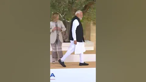 ‘Namasta’: Here’s is how PM Modi, Italian PM Meloni greeted each other at G7