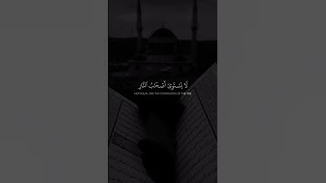 آيه 19-20 من سورة الحشر بصوت الشيخ ياسر الدوسري #القرآن_الكريم