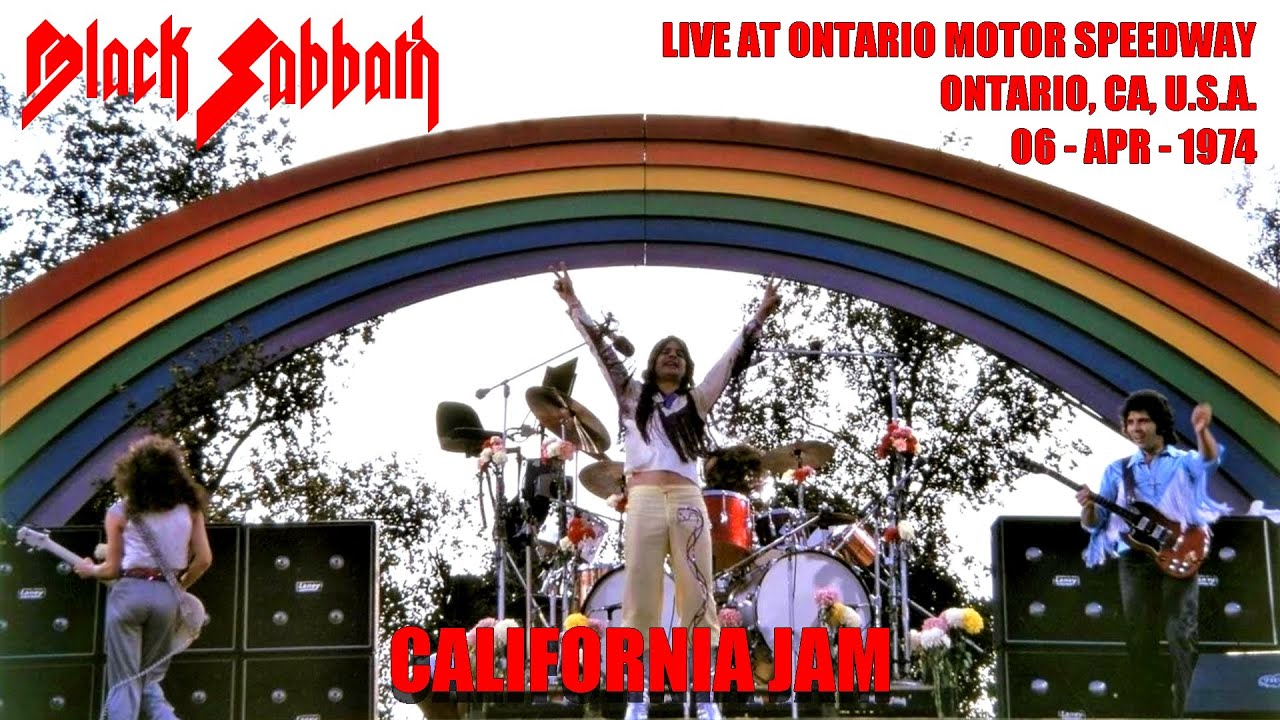 Black Sabbath - Live at Ontario Motor Speedway Ontario CA, U.S.A.