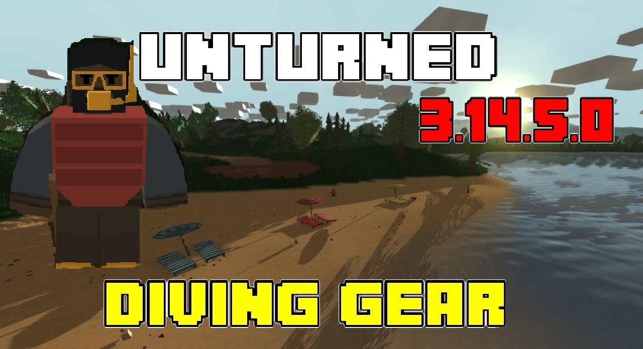 Unturned Upadate 3.14.5.0 Spec Ops Outfit Diving gear Civilian