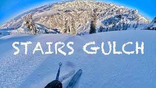 STAIRS GULCH // 4000’ of Perfect Powder! by seamus dolan 1,310 views 3 months ago 4 minutes, 44 seconds
