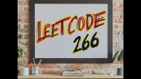 LEETCODE 266: Demystifying Character Counts: Mastering LeetCode