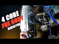 4 Core Alloyworks Fox Body Radiator Install, Test and NO STREET RACING