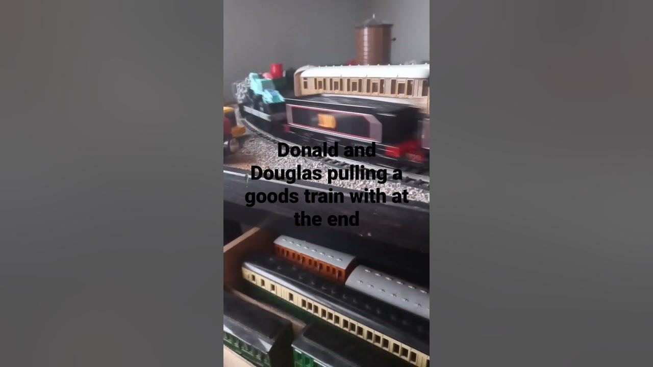 Caledonian twins #thomasandfriends #modeltrains #bachmanntrains
