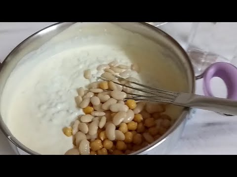 ÖYLE Bi ÇORBA YAPTIM Ki BAYILACAKSINIZ💯BUGDAYLI NOHUTLU FASULYELi YOGURT ÇORBASI NASIL YAPILIR?👍