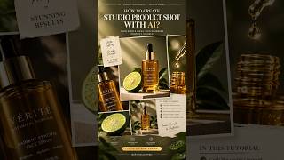 How to Create Studio Product Shots With AI | Luxury Product Photography Prompt #chatgpt #aiprompt