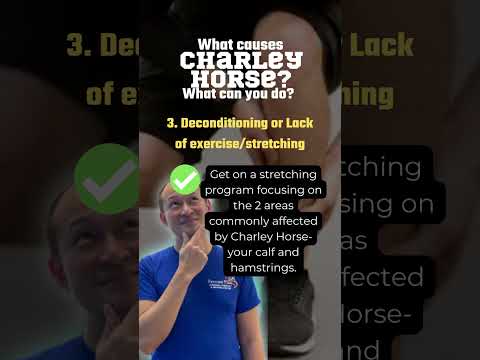 Video: Hur bli av med en Charley Horse: 10 steg (med bilder)
