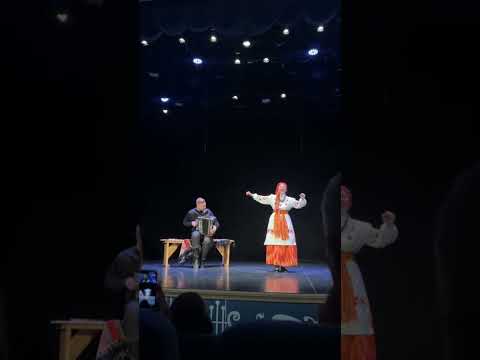 Под гармонь... 'Русского' Екатерина Ряжских. Частушки. Сергей Новоселов. #2024 #россия #shorts