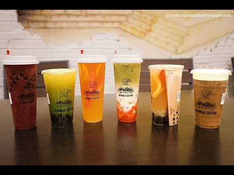 L.A. FOOD GUIDE - Boba drinks at Bubble Crush in Monterey Park 