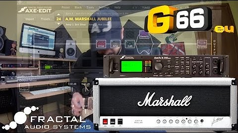 Fractal AXE-FX2 "A.M. MARSHALL JUBILEE" Preset (Quantum 8.00)