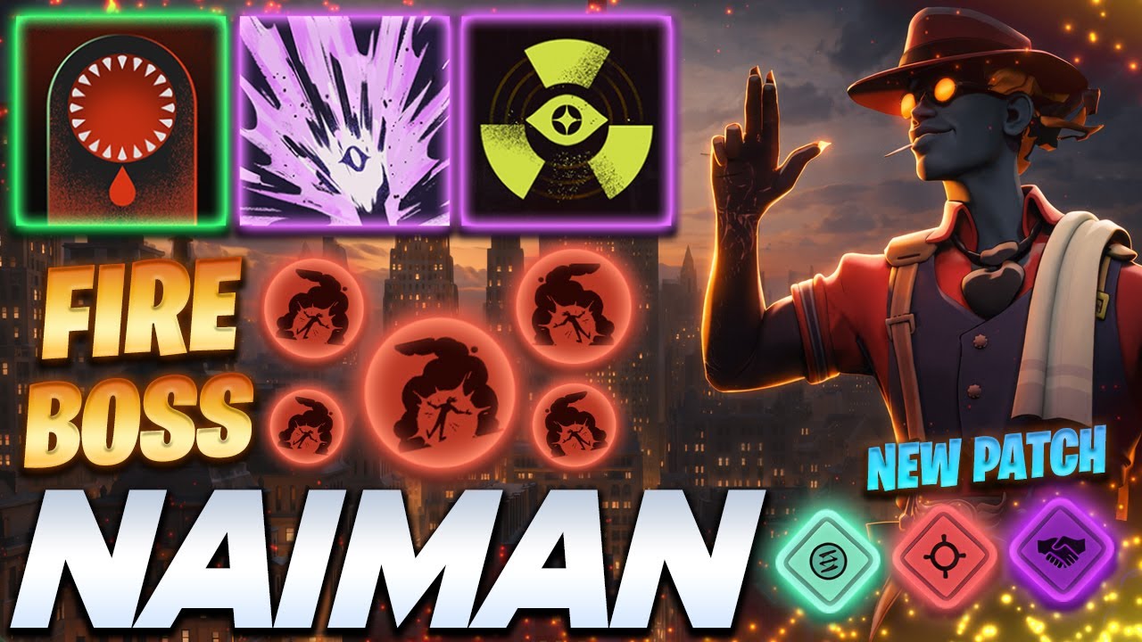 Naiman Infernus FIRE BOSS - Deadlock Pro Gameplay & Guides [Watch & Learn]