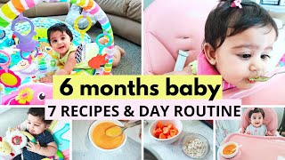 6-10 months baby food - vegetable puree & fruit puree | stage 1 homemade baby food - hebbars