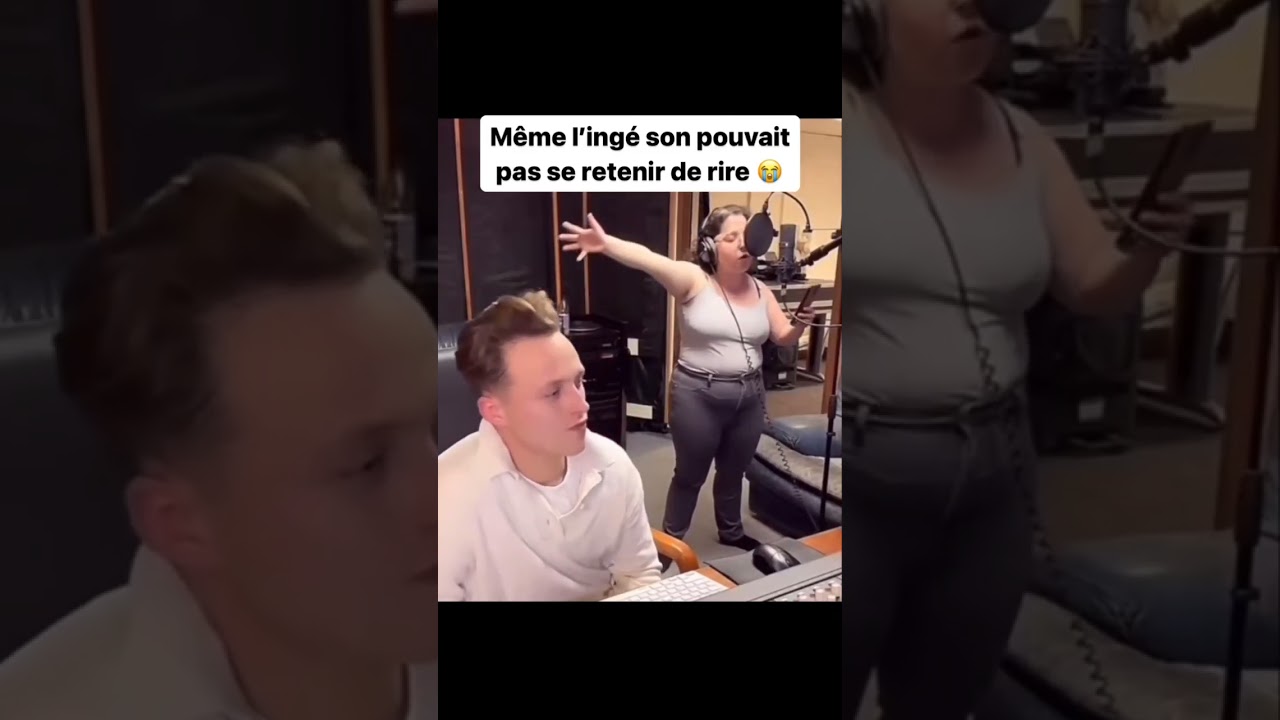 Le studio c'est pas fait pour tout le monde hein ! 😂