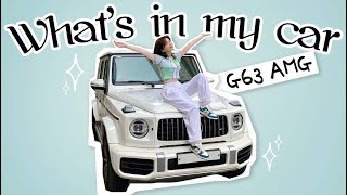 🌼지바겐 g63 amg🌼 태리의 왓츠 인 마이카🚘💕(feat.세컨카🚗)