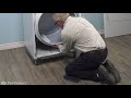 Replacing your Kenmore Dryer Drum Support Roller Shaft - Right Side